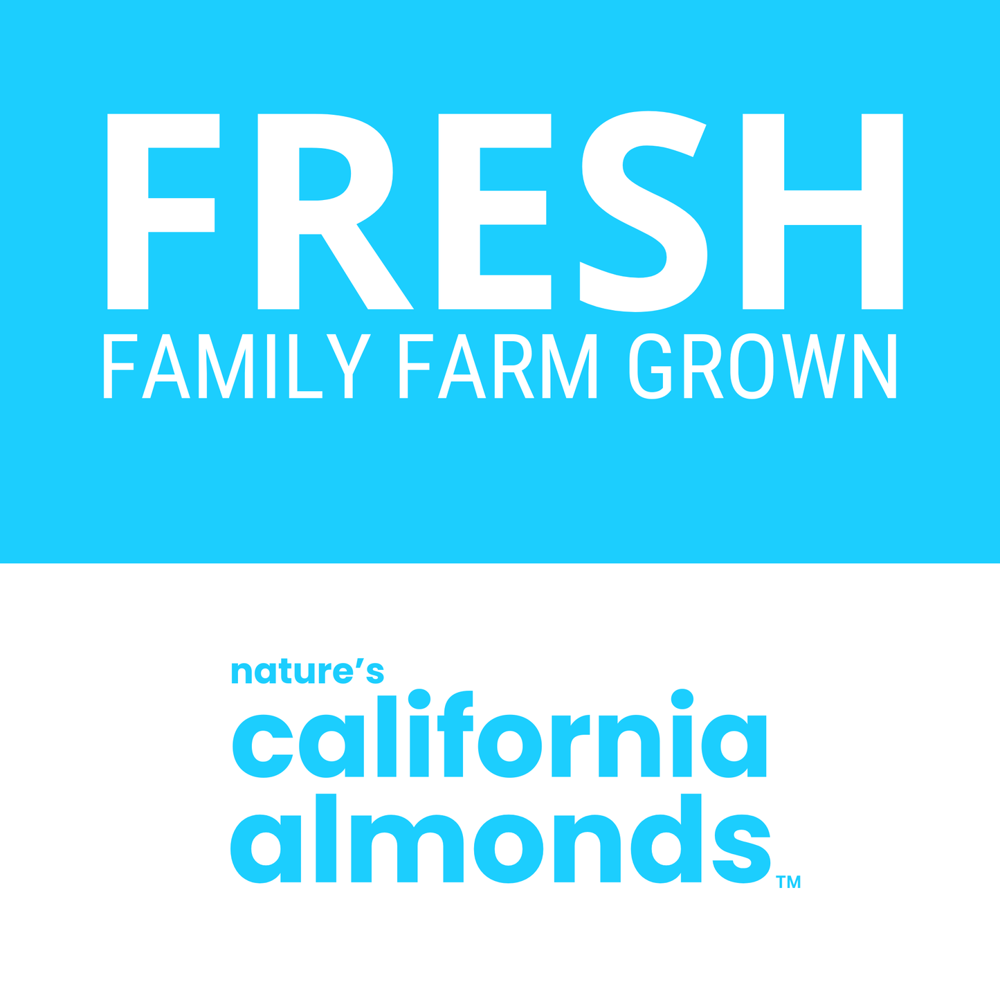 NATURE'S CALIFORNIA ALMONDS® Unroasted & Unsalted 16 oz (Pack of 4)