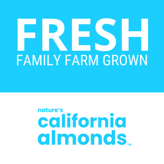 NATURE'S CALIFORNIA ALMONDS® Unroasted & Unsalted 16 oz (Pack of 4)