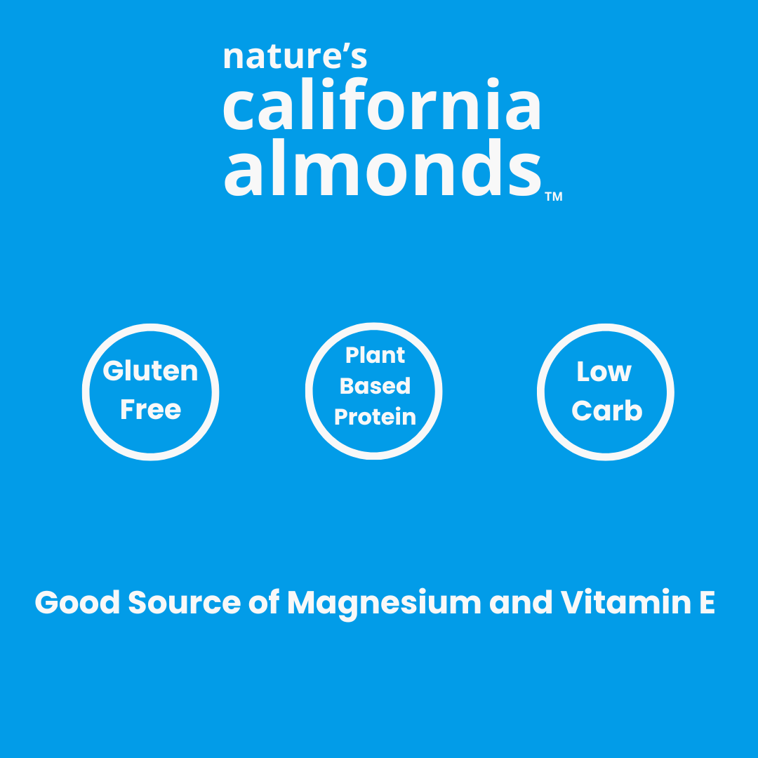 NATURE'S CALIFORNIA ALMONDS Roasted & Salted 16oz