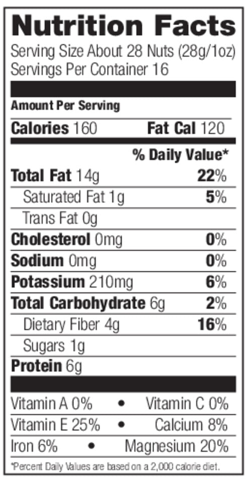 NATURE'S CALIFORNIA ALMONDS Unroasted & Unsalted 16oz