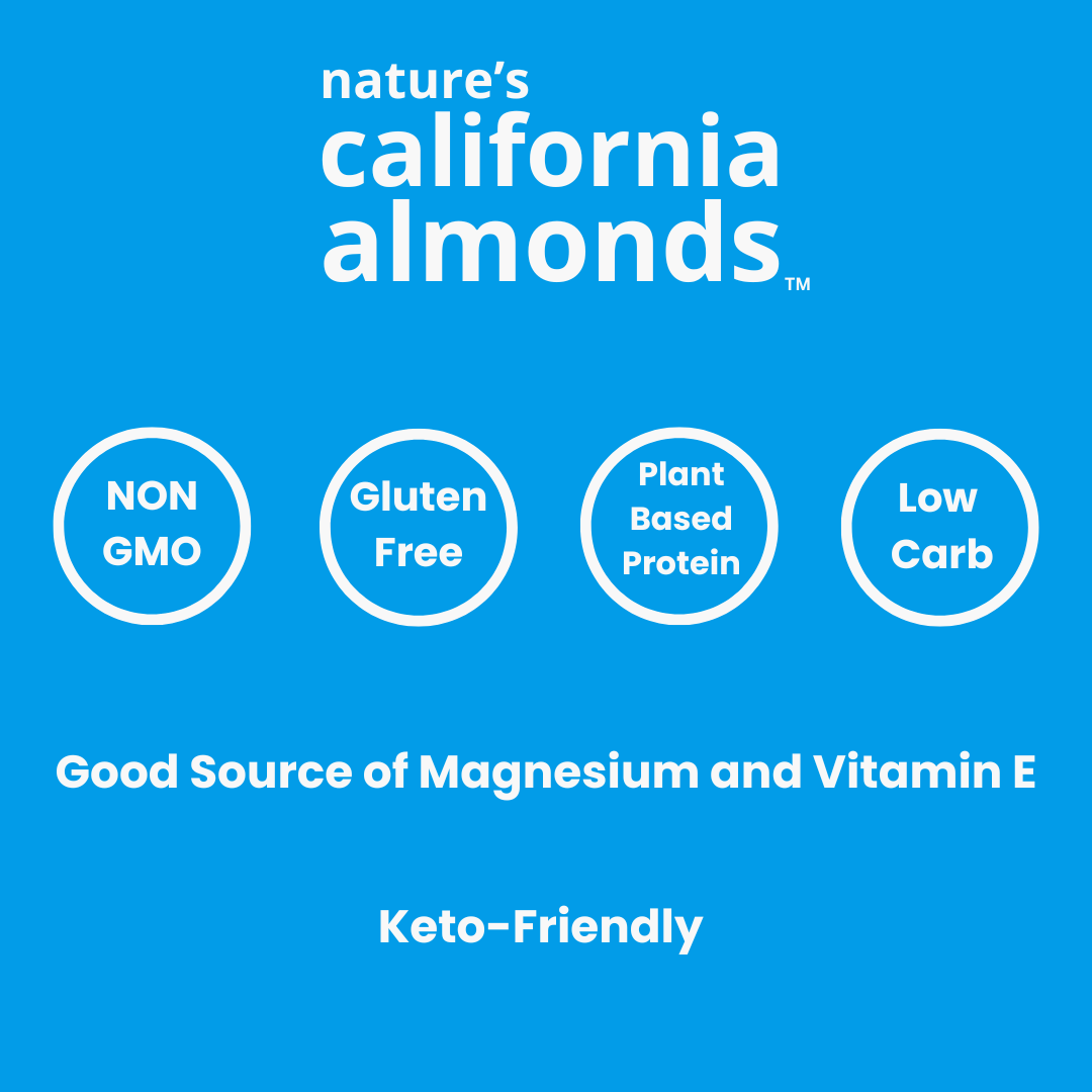 NATURE'S CALIFORNIA ALMONDS Unroasted & Unsalted 16oz